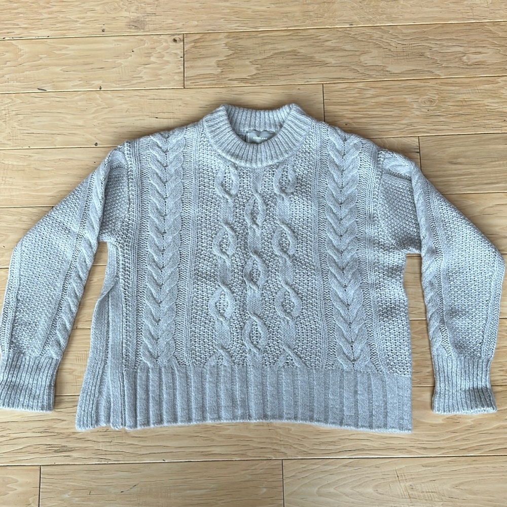 Everlane cable knit sweater
